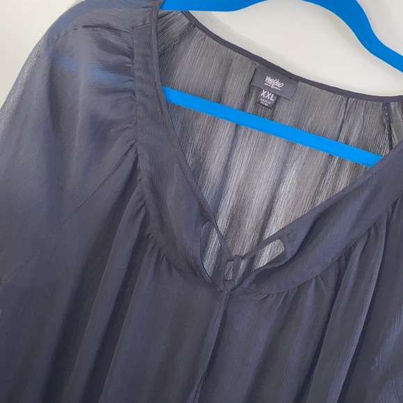 Woman’s Massimo Top Black XXL - Picture 4 of 4